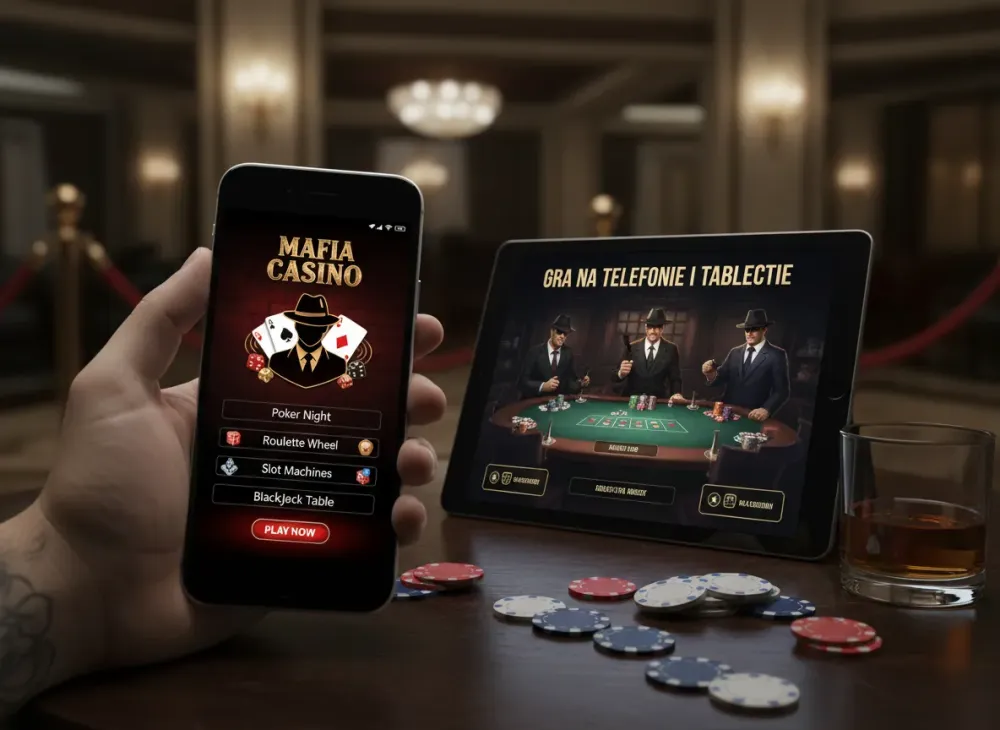 Mafia Casino app – gra na telefonie i tablecie